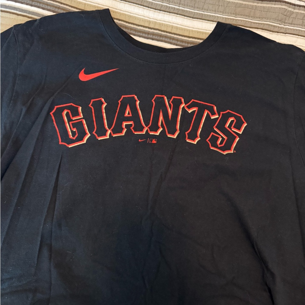 Nike SF Giants Pederson 23 Black T-Shirt